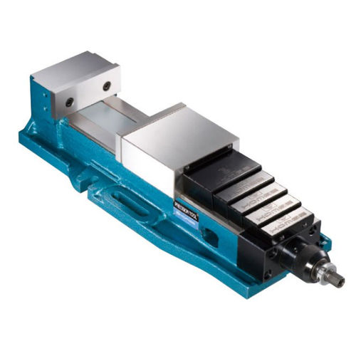 Тиски для станка - HMAV series - HOMGE MACHINERY IND. CO., LTD. - горизонтальный / с плоским профилем / из стали