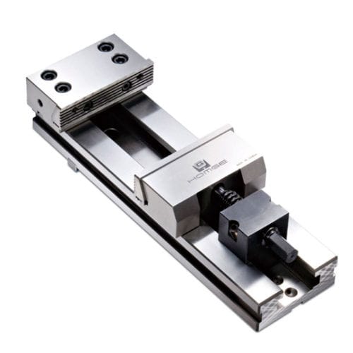 Тиски для станка - HG-100.150.175.200 - HOMGE MACHINERY IND. CO., LTD. - горизонтальный / винтовой / с плоским профилем