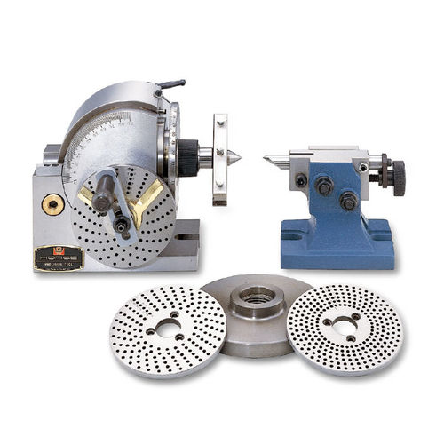 Универсальная делительная головка - BS-0 - HOMGE MACHINERY IND. CO., LTD. - с ручным управлением / откидная / для станка