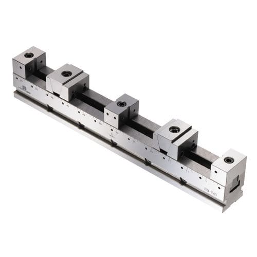 Тиски с несколькими зажимами - HRV- MD Series - HOMGE MACHINERY IND. CO., LTD. - для станка / вертикальный / модульный