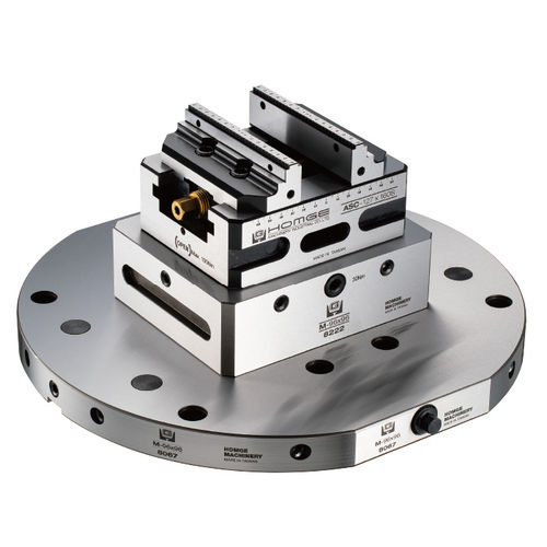Тиски для станка - ASC-S series - HOMGE MACHINERY IND. CO., LTD. - универсальный / для 5-осевого станка / ручной