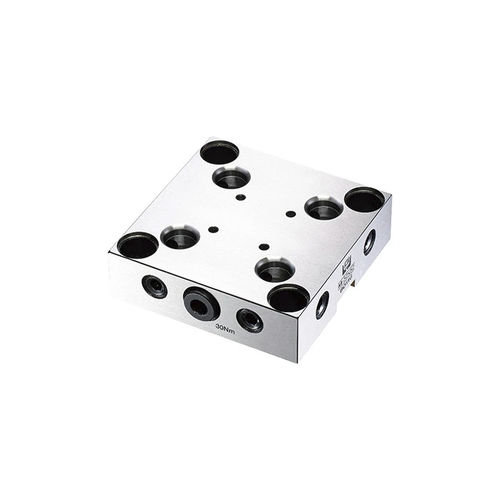 Модульная фиксирующая пластина - M-52x52(8011G) | M-96x96(80522G) - HOMGE MACHINERY IND. CO., LTD. - точная / из стали / прямоугольная