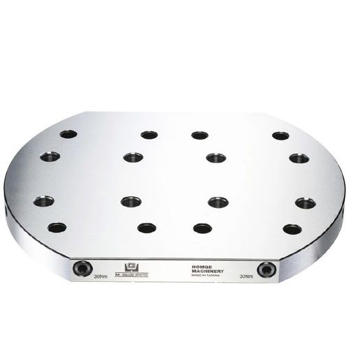 Модульная фиксирующая пластина - M-96X96(8067G) - HOMGE MACHINERY IND. CO., LTD. - точная / из стали / круглая