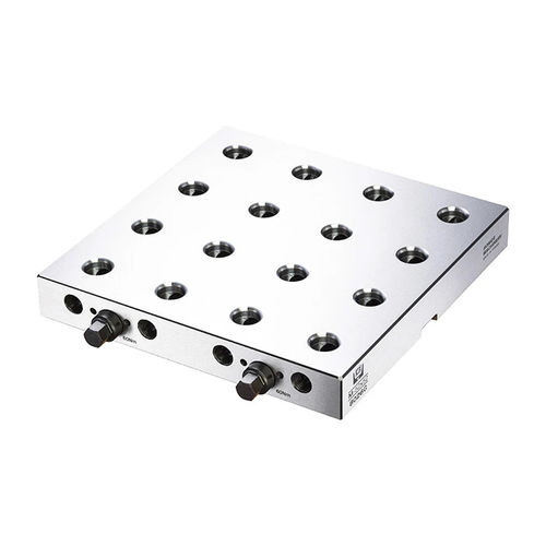 Модульная фиксирующая пластина - M-52x52(8026G) | M-96x96(8066G) - HOMGE MACHINERY IND. CO., LTD. - точная / из стали / квадратная