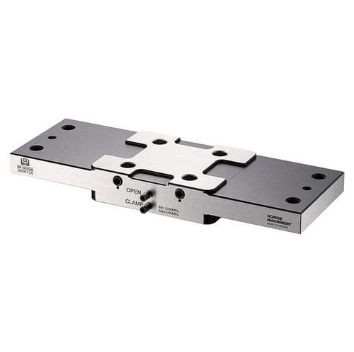 Встраиваемый зажимной цилиндр в нулевой точке - M-96x96(8051A)S - HOMGE MACHINERY IND. CO., LTD. - встроенный / компактный / пневматический