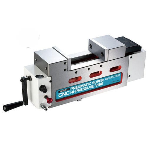 Тиски для станка - HBV-GF series - HOMGE MACHINERY IND. CO., LTD. - пневматический / горизонтальный / точный
