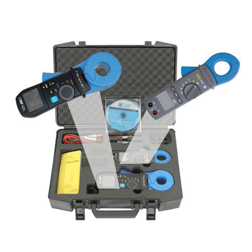 Цифровой мультиметр-зажим - EMCheck® Set - Indu-Sol GmbH - переносной / CAT III / с измерением сопротивления контура заземления