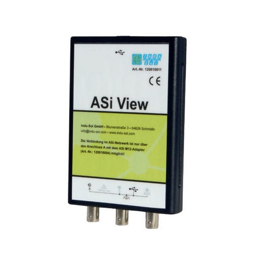 Тестер для сети - ASi View - Indu-Sol GmbH - AS-i / для кабельной сети / установки