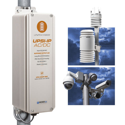 ИБП для внешнего использования - UPSI-2406R2IP-38AC+PSZ-1100 - Bicker Elektronik GmbH - многофункциональный / AC / DC