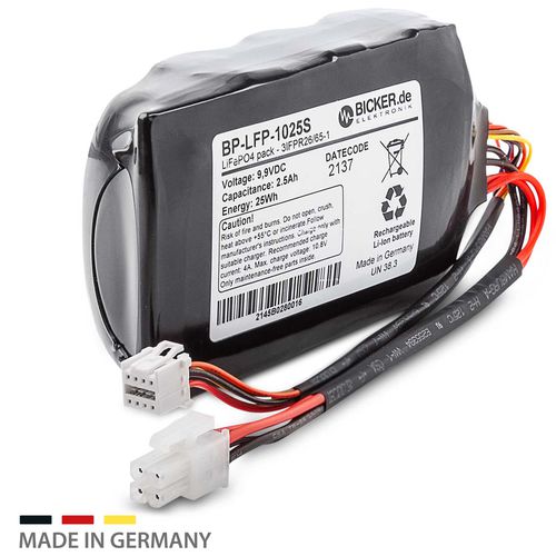 Аккумуляторный модуль LiFePO4 - BP-LFP-1025S - Bicker Elektronik GmbH - для блока / для ИБП / промышленный