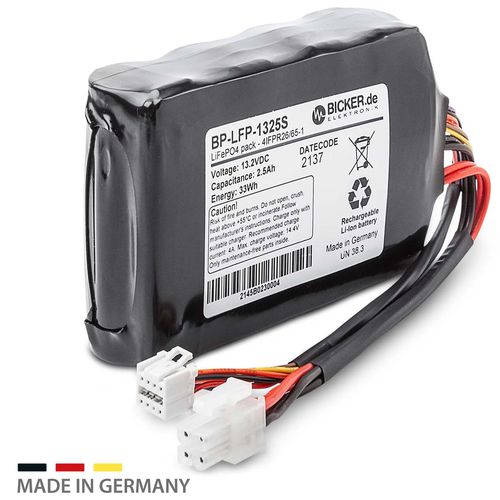 Аккумуляторный модуль LiFePO4 - BP-LFP-1325S - Bicker Elektronik GmbH - для блока / для ИБП / для резервного питания