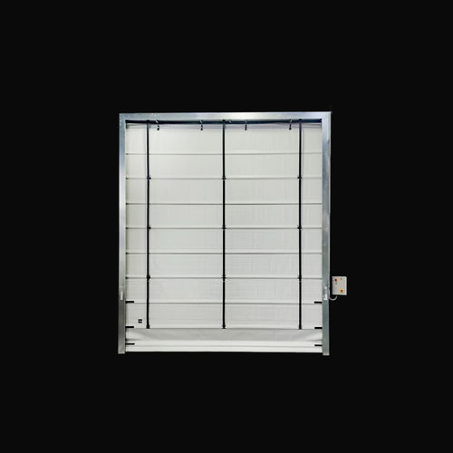 Складной ворота - FOLD-UP® - GIESSE S.p.A - из гальванизированной стали / из ткани / для использования в помещениях