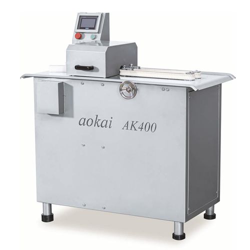Машина для обмотки нитью для колбасы - AK400 - Foshan Aokai machinery Technology Co.,Ltd - с одиночной обмоткой / автоматическая / из нержавеющей стали