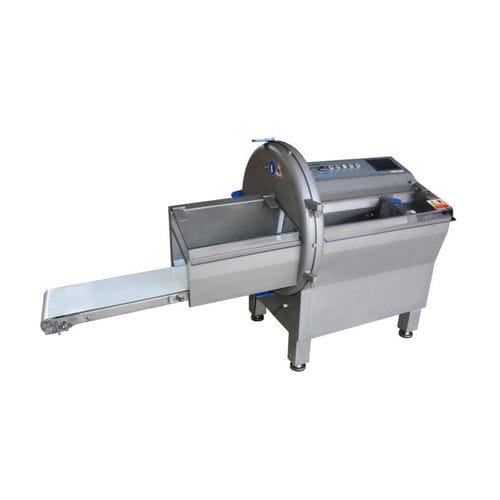 Машина для нарезки мяса - AK25A - Foshan Aokai machinery Technology Co.,Ltd - для рыбы / автоматическая / с ножами
