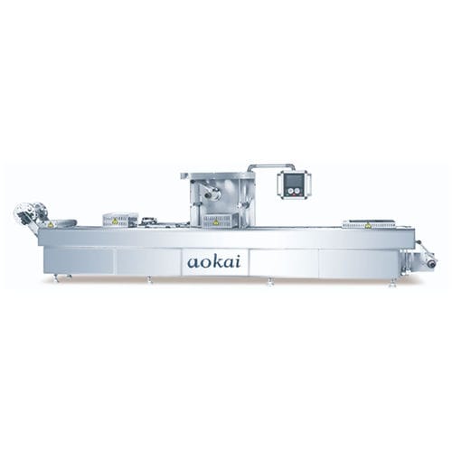 Вакуумное устройство для термоформования - AKLS series - Foshan Aokai machinery Technology Co.,Ltd - с подачей в рулонах / для упаковки продуктов питания / контролируемое PLC