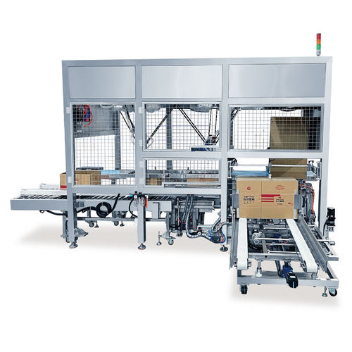 Горизонтальный станок для укладывания в ящики - EZX3000 - Foshan Aokai machinery Technology Co.,Ltd - подъемно-транспортного типа / с непрерывным движением / полностью автоматический