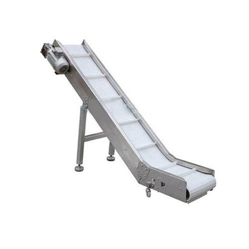 Ленточный конвейер - Foshan Aokai machinery Technology Co.,Ltd - наклонный / транспортный / с электродвигателем