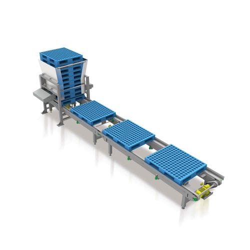 Ленточный конвейер - EKB1200 - Foshan Aokai machinery Technology Co.,Ltd - горизонтальный / транспортный / для подносов