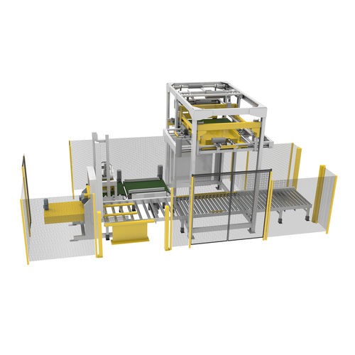 Штабелер снизу - TERRAM P/C - NEWTEC BAG PALLETIZING - для мешков / для управления / для фланца