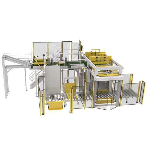 Штабелер сверху - ARCUS 2500 P/B - NEWTEC BAG PALLETIZING - для мешков / автоматический / для химической промышленности
