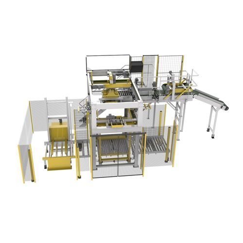 Штабелер сверху - ARCUS 1000 G - NEWTEC BAG PALLETIZING - для мешков / для химической промышленности / для сельского хозяйства и пищевой промышленности