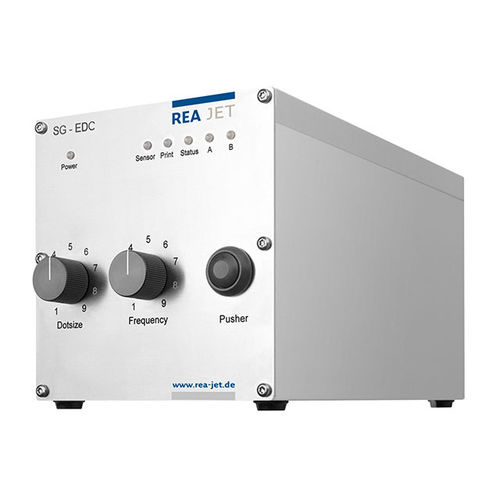 Система для маркировки с распылением - REA JET EDS - REA Elektronik GmbH - пневматическая / промышленная / для шланга