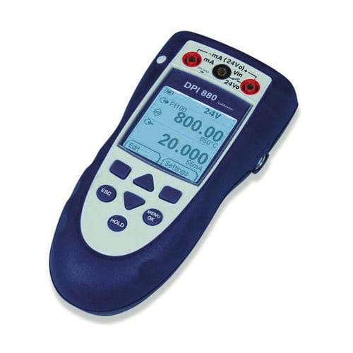 Абсолютный манометр - DPI 880 - Druck - относительный / дифференциальный / с дисплеем LCD