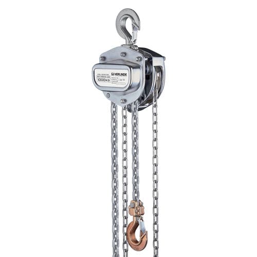 Цепная таль с ручным управлением - ZHV INOX  - Hoist UK - компактная / для погрузки/разгрузки / из нержавеющей стали