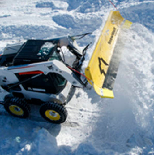 Снегоочиститель для компактного погрузчика - UltraPlow - SnowWolf