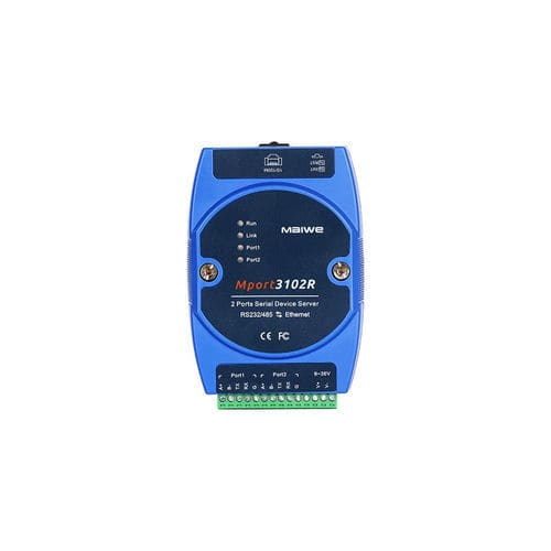 Сервер для сети - Mport3102R - Wuhan Maiwe Communication Co., Ltd - веб / на DIN-рейке / промышленный