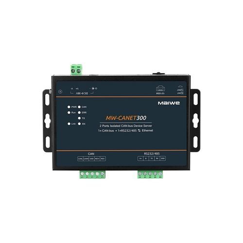 Преобразователь сигнала - MW-CANET300 - Wuhan Maiwe Communication Co., Ltd - Ethernet / шина CAN к ethernet / шина CAN к RS-232
