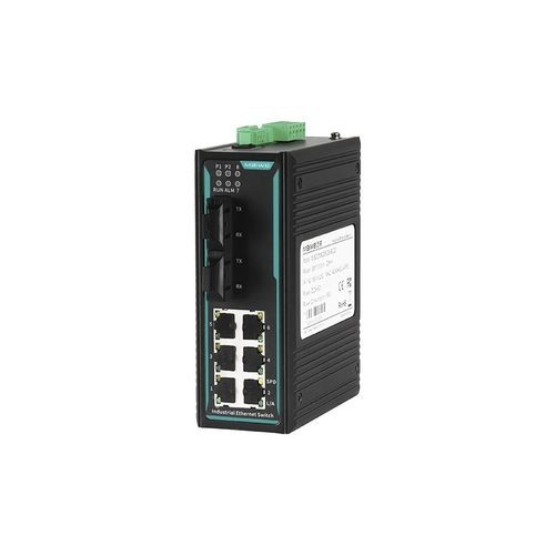 Управляемый коммутатор Ethernet - MISCOM6208-2F - Wuhan Maiwe Communication Co., Ltd - 8 портов / уровня 2 / на DIN-рейке
