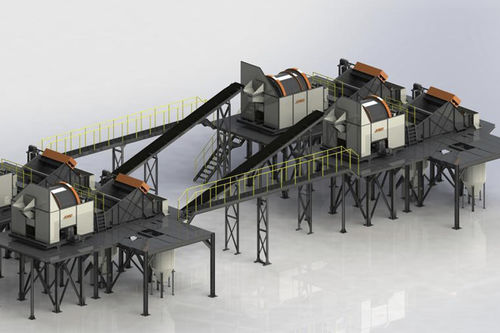 Устройство для переработки для алюминия - HMS - Suzhou JONO Environmental Technology Co., LTD - разделение металлов