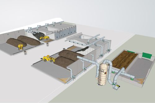 Машина для компостирования органических отходов - MVT - Suzhou JONO Environmental Technology Co., LTD