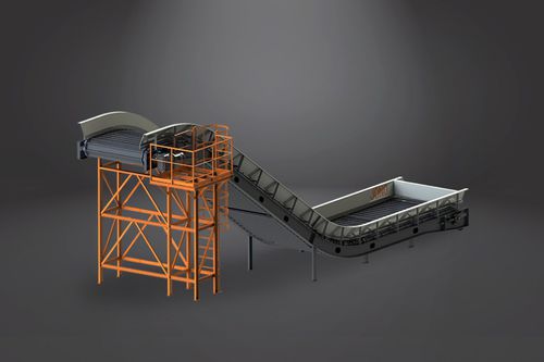 Ленточный конвейер - Suzhou JONO Environmental Technology Co., LTD - цепной / наклонный / горизонтальный