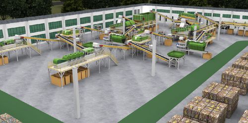 Устройство для переработки для картона - Hangzhou - Suzhou JONO Environmental Technology Co., LTD - с разрезом / высокая производительность