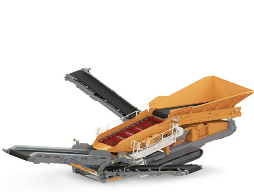 Грубое сито для строительной площадки - MSZ1400 - Suzhou JONO Environmental Technology Co., LTD - для демонтажных работ / для мусорной свалки / мобильное