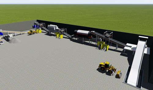 Станция обработки промышленных отходов - Qishi - Suzhou JONO Environmental Technology Co., LTD - пластмасса / каучук / с разделителями