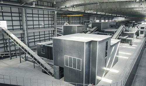 Строительная станция обработки отходов - Shanghai - Suzhou JONO Environmental Technology Co., LTD - с разделителями / с измельчителем