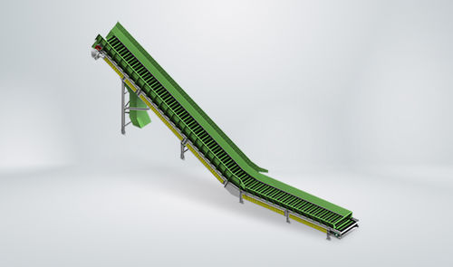 Ленточный конвейер - Suzhou JONO Environmental Technology Co., LTD - цепной / горизонтальный / наклонный