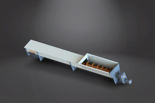 Винтовой конвейер - Suzhou JONO Environmental Technology Co., LTD - горизонтальный / для питания / с электродвигателем
