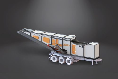 Сепаратор для отходов - Suzhou JONO Environmental Technology Co., LTD - воздушный / для процесса / мобильный