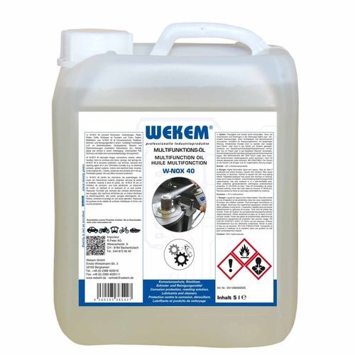 Масло для смазки -  W-NOX 40-5 - Wekem - защитное / для двигателя / для соединения