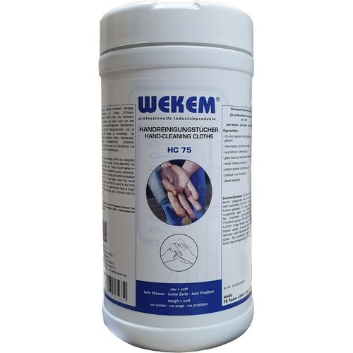 Очищающая салфетка для рук - HC 75 - Wekem - для использования в промышленности