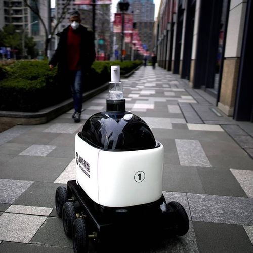 Мобильный робот для наблюдения - RoboBat - ZhenRobotics - автономный блок / для наружного использования / с акустической системой