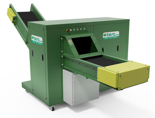 Измельчитель с 2 валами - BESA Equipment - твердого диска / для носителя информации / с ротационными ножами