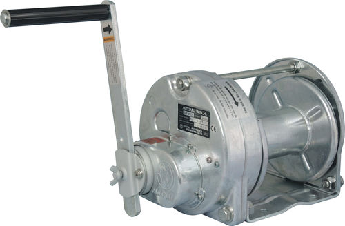 Лебедка с ручным управлением - GM-5-GS-SI - Maxpull - компактная / с вращающимся барабаном / с тормозом