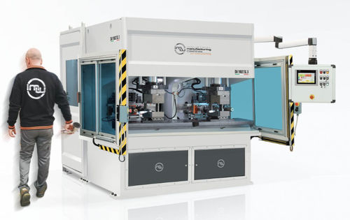 Формовочная машина с двумя головками - DA series - Industrial Manufacturing Machines srl - торца трубы / для труб / для металла