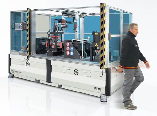 Маркировочная машина лазер - DRS 100 - Industrial Manufacturing Machines srl - настольная / пневматическая