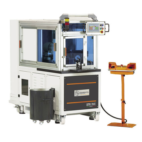 Станок для резки для шевингования - TR 80 - Industrial Manufacturing Machines srl - с вращающейся пластиной / с горизонтальным лезвием / для нержавеющей стали
